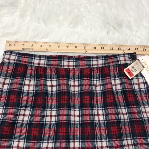 Vintage 70’s Pendleton Wool Plaid Macduff Tartan Skirt Sz 12 - Picture 3 of 11